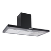 90cm T-Shape Wall Canopy Black (Coming Soon)
